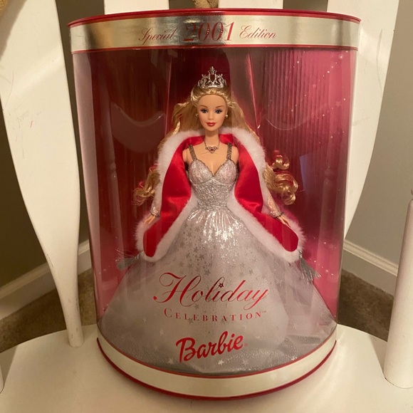 BARBIE - 2001 Holiday Edition Barbie - Picture 1 of 2